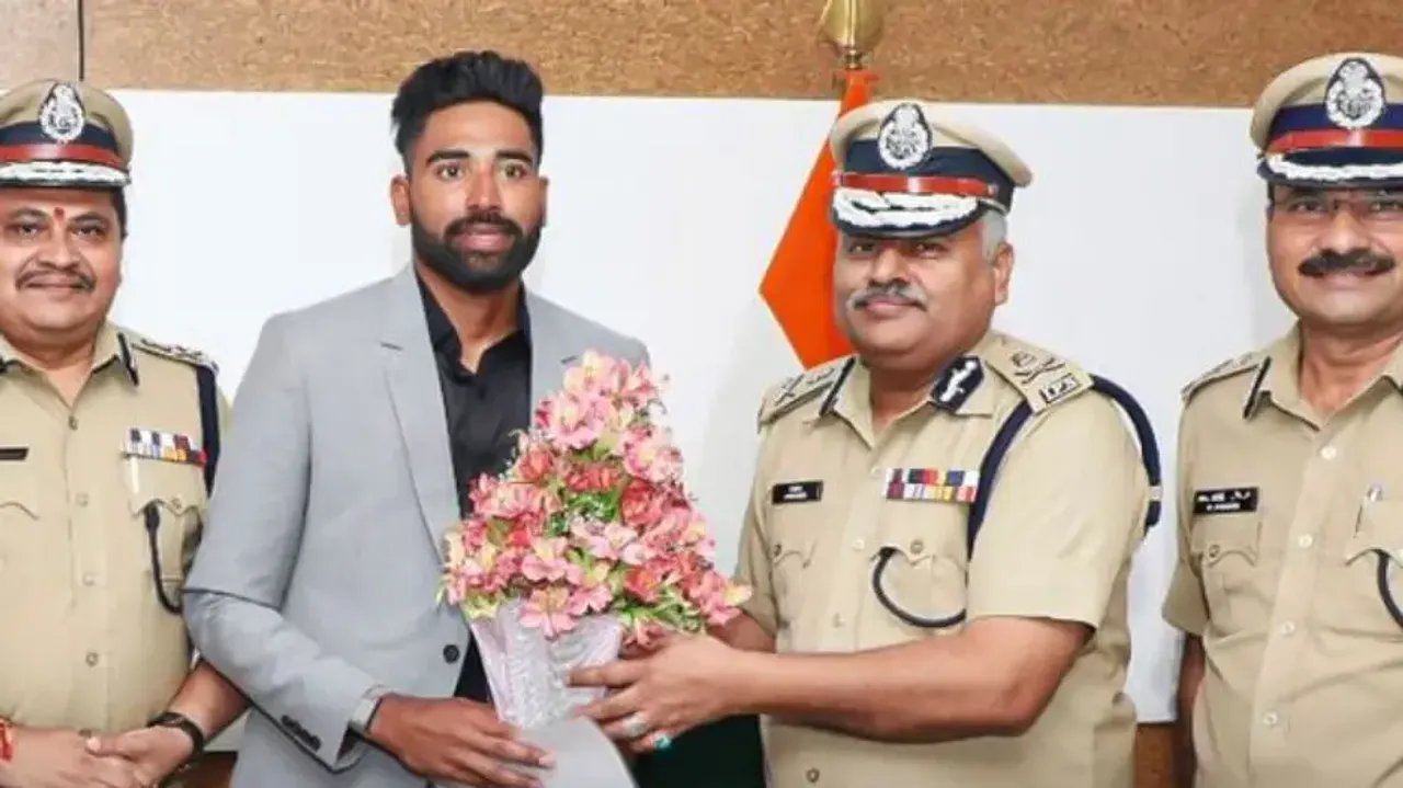 Mohammed Siraj takes over as Deputy Superintendent of Police in Telangana