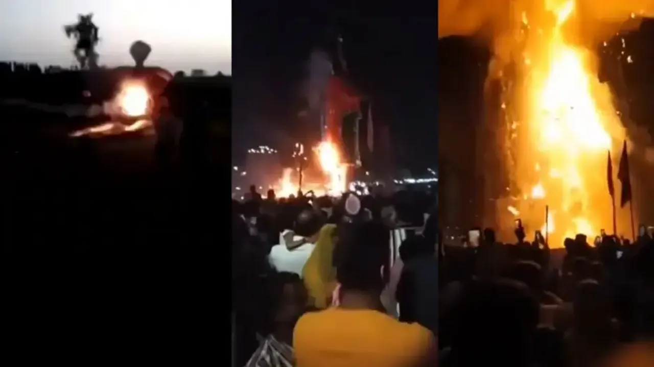 Dussehra is incomplete without these viral videos! When Raavan Dahan went wrong, watch