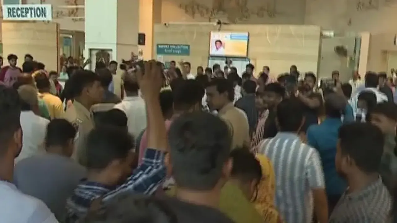 Tension erupts at private hospital in Bhubaneswar after scuffle between journalist and security guar
