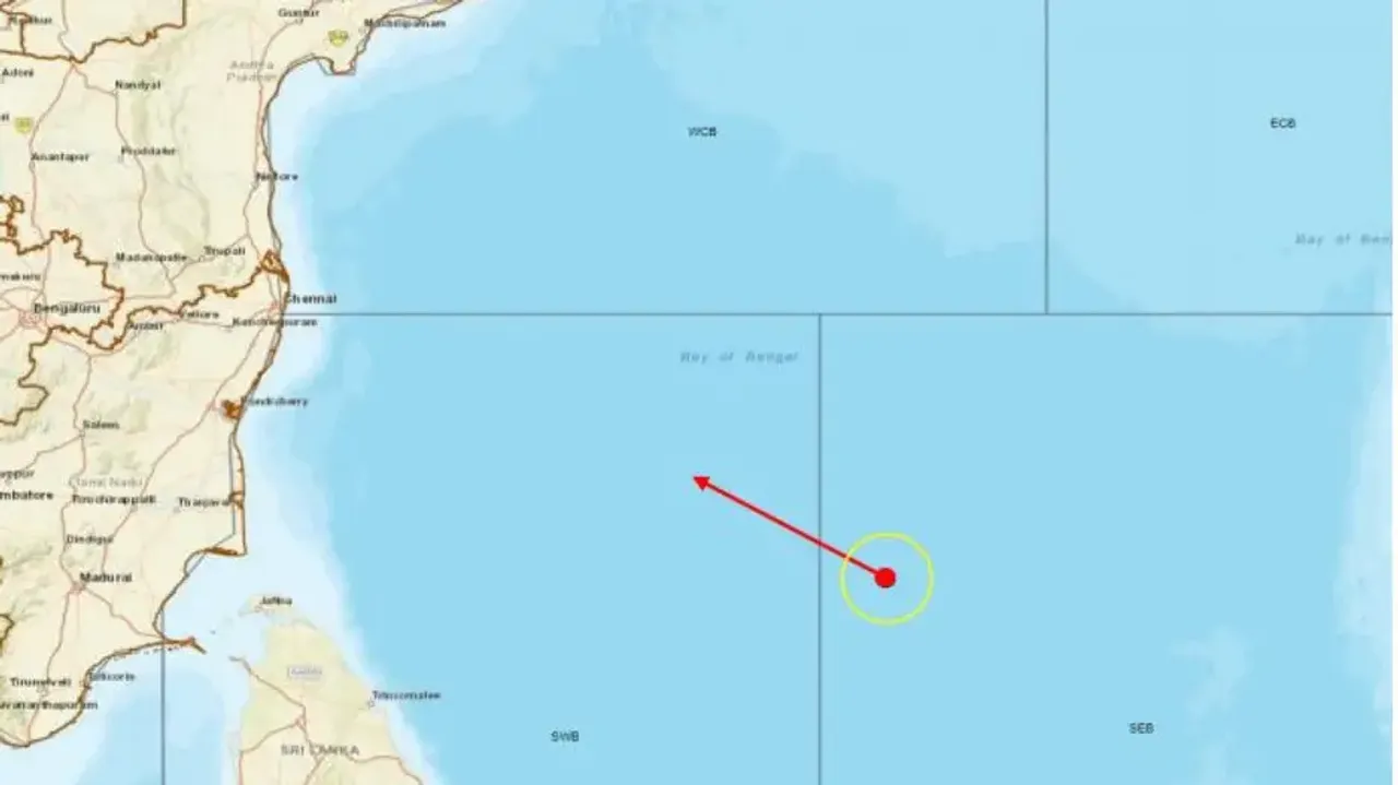 Low Pressure Over Bay of Bengal