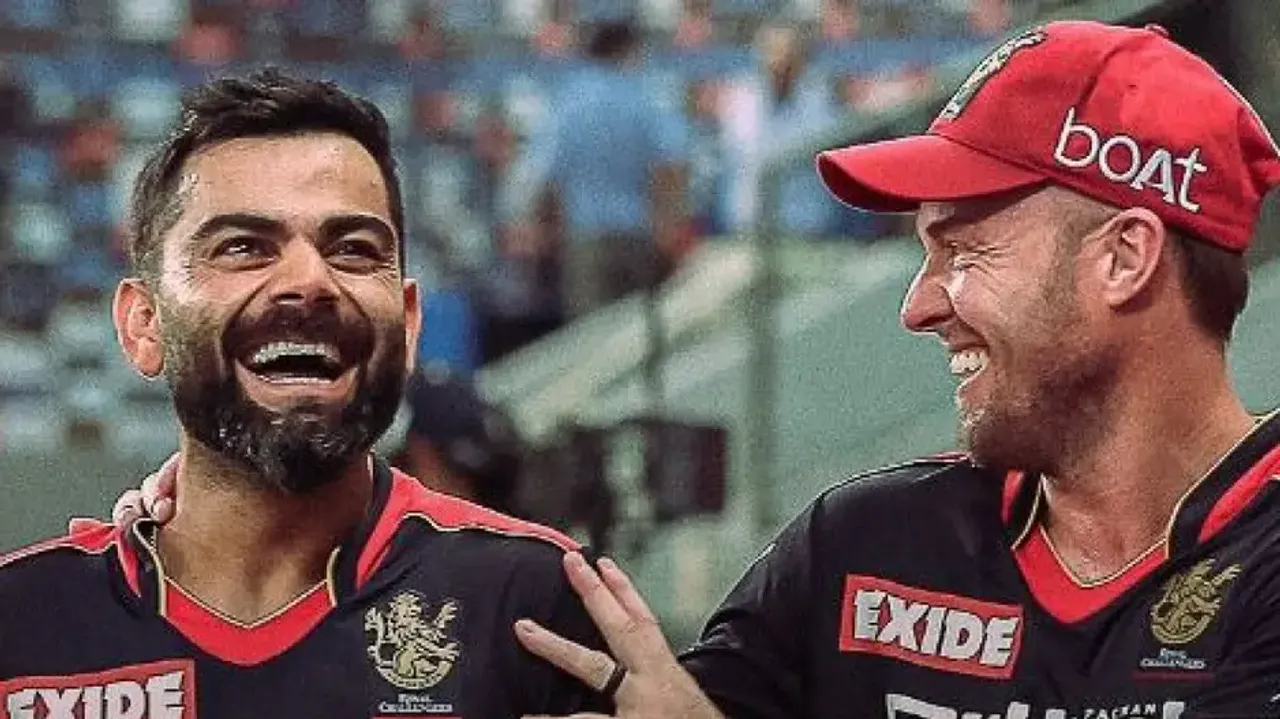 Virat Kohli and Ab de Villiers 