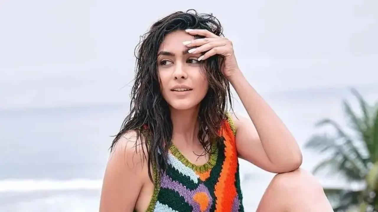 Mrunal Thakur’s bold pictures break internet, turn out to be edited photos