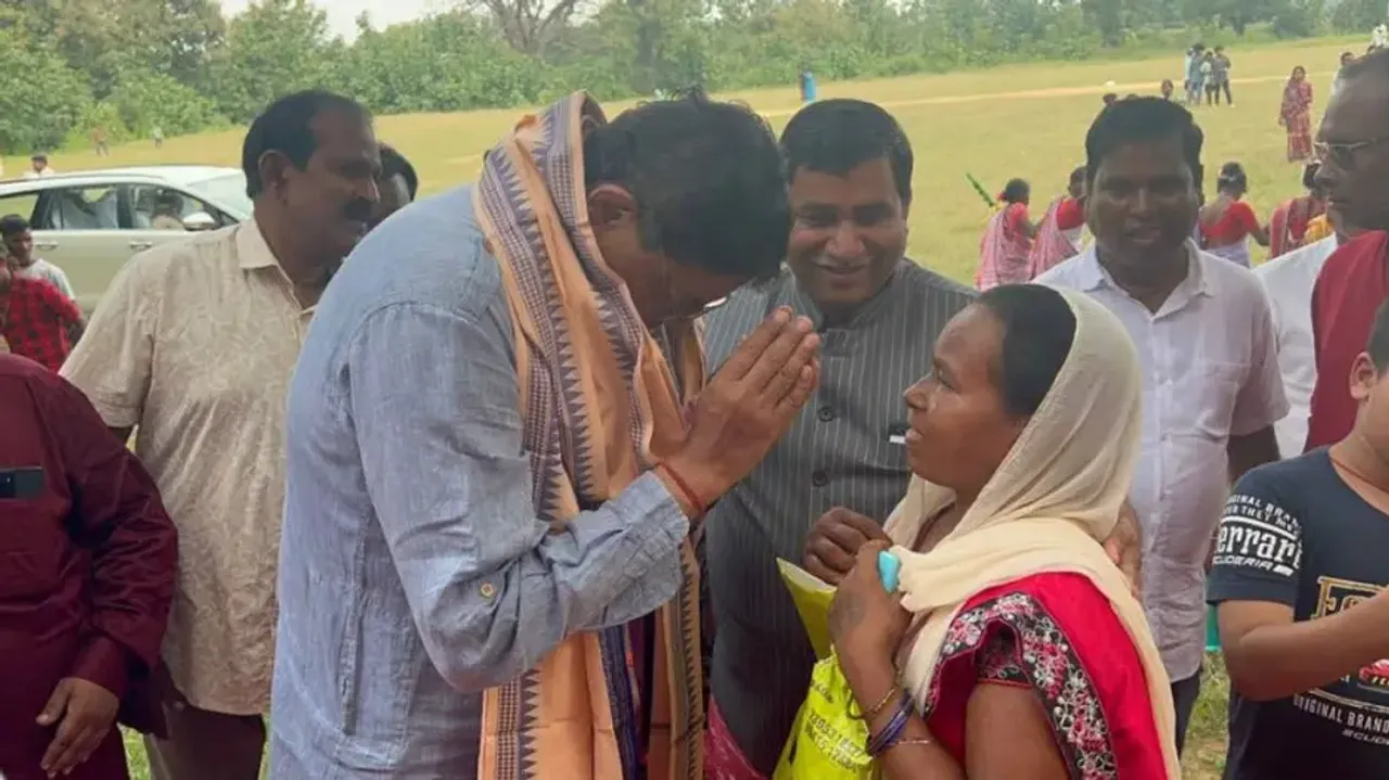 PM Modi touched by Odisha woman's kind gesture during MP Baijayant Panda's visit 