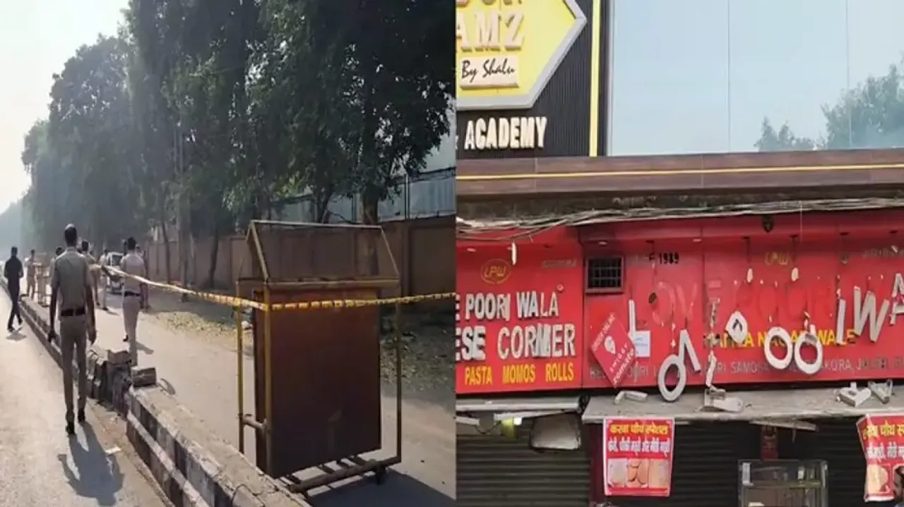 Explosion near CRPF school in Delhi's Rohini