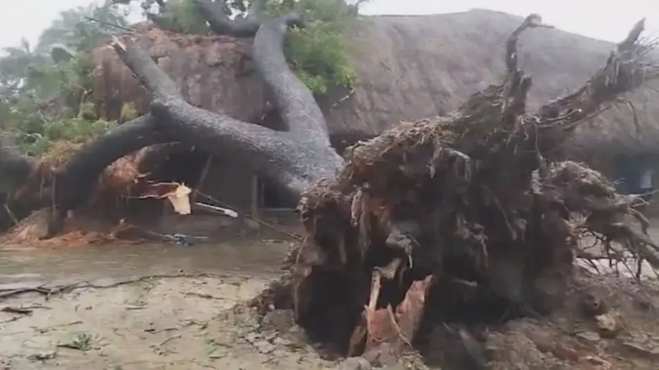 Cyclone Dana pummels coastal Odisha