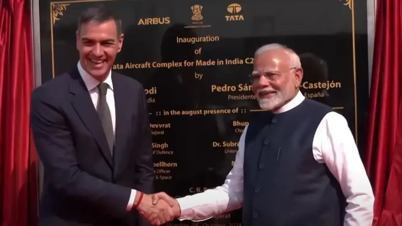 PM Modi inaugurates Tata-Airbus aircraft