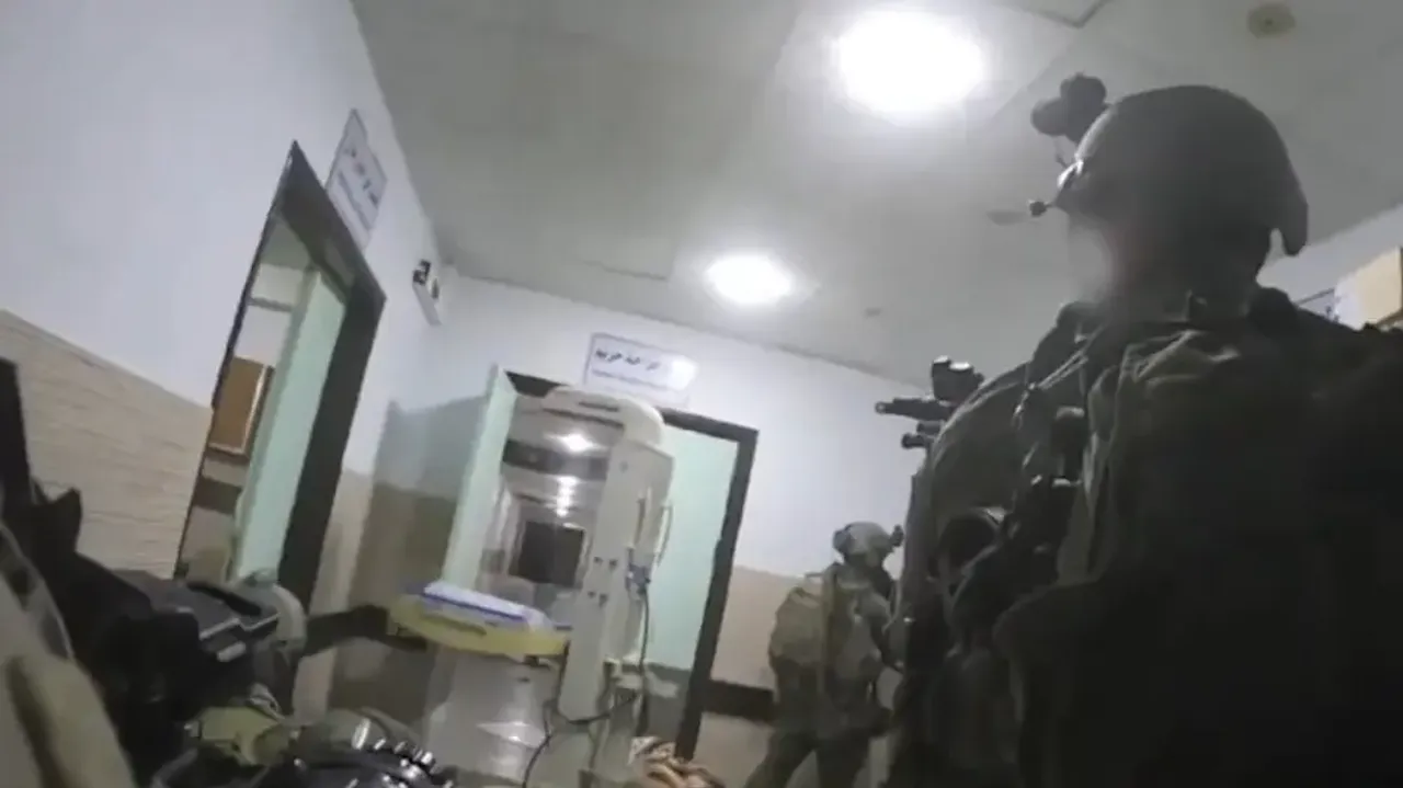 IDF detains 100 Hamas operatives hiding in Gaza hospital  