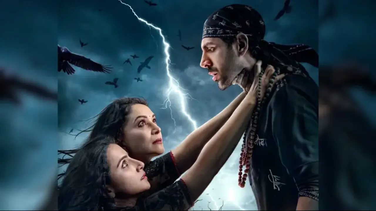 Bhool Bhulaiyaa 3 star Kartik Aaryan calls Vidya Balan 'Chudail'; takes Madhuri Dixit on a date!