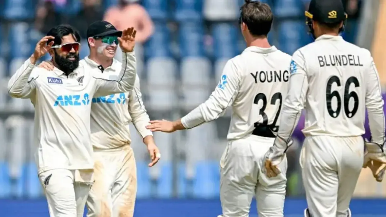 New Zealand whitewashed India, 3-0