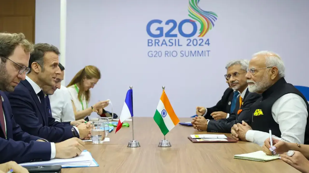 PM Modi interacts with world leaders on the sidelines of G20 Summit