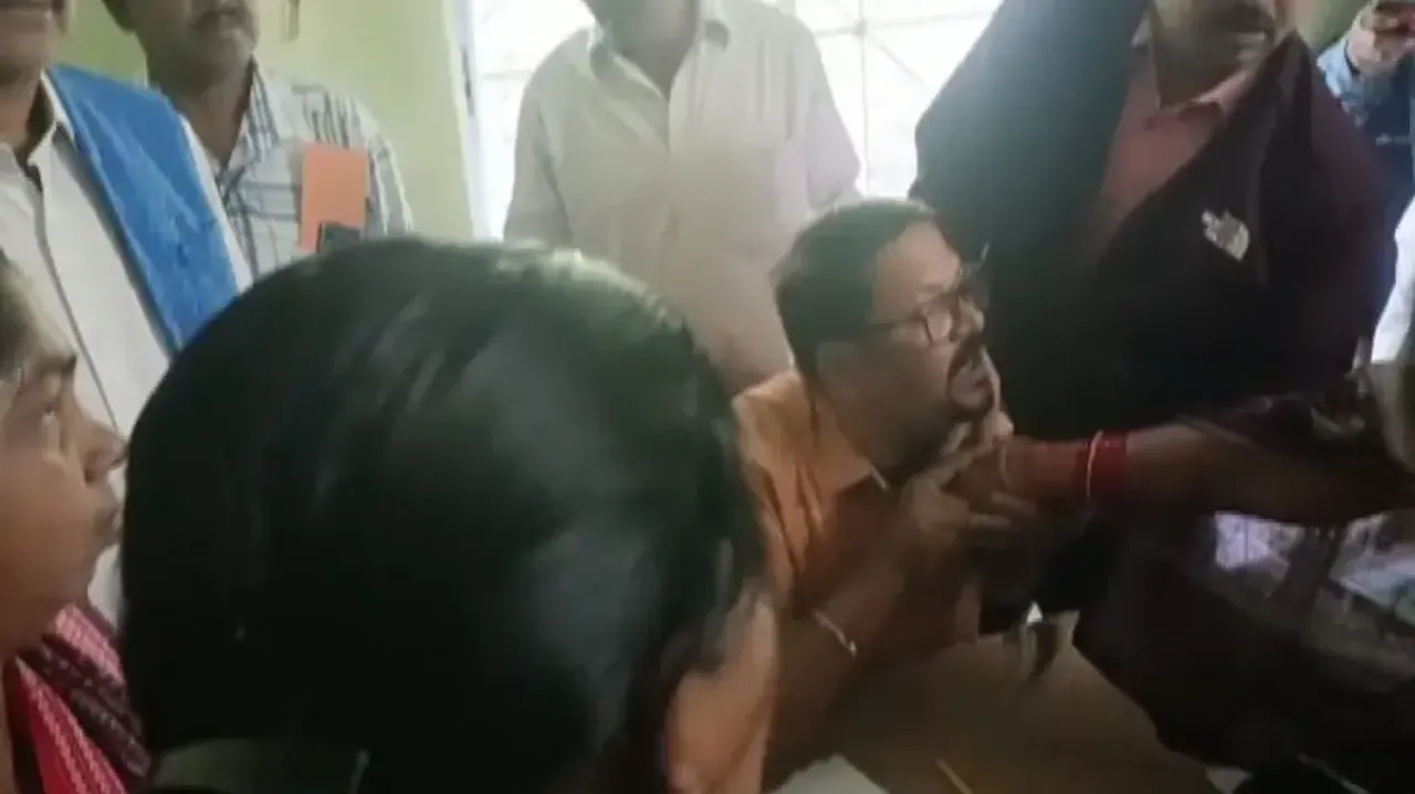 Additional Tehsildar Misbehaved, Manhandled