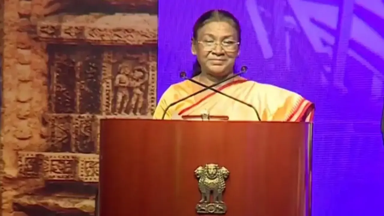 President Droupadi Murmu at 'Odisha Parba 2024'