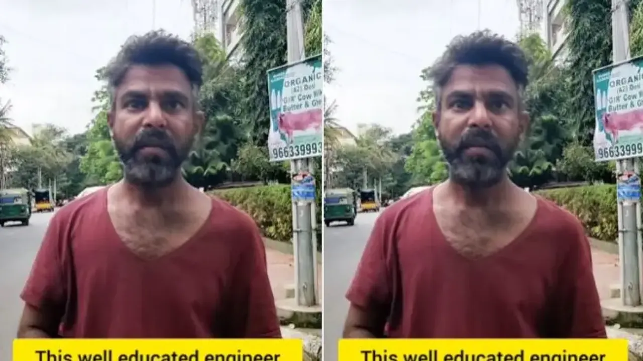 Bengaluru engineer resorts to begging for living after losing girlfriend, parents