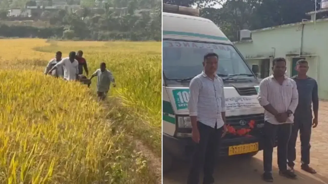 Odisha ambulance staffs turn good Samaritans, save elderly woman’s life 