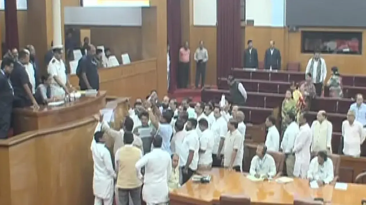 Ruckus In Odisha Assembly