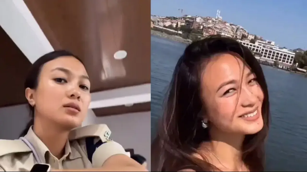 'Arrest me...' Netizens request lady cop after she shares amazing flip-flop video, watch