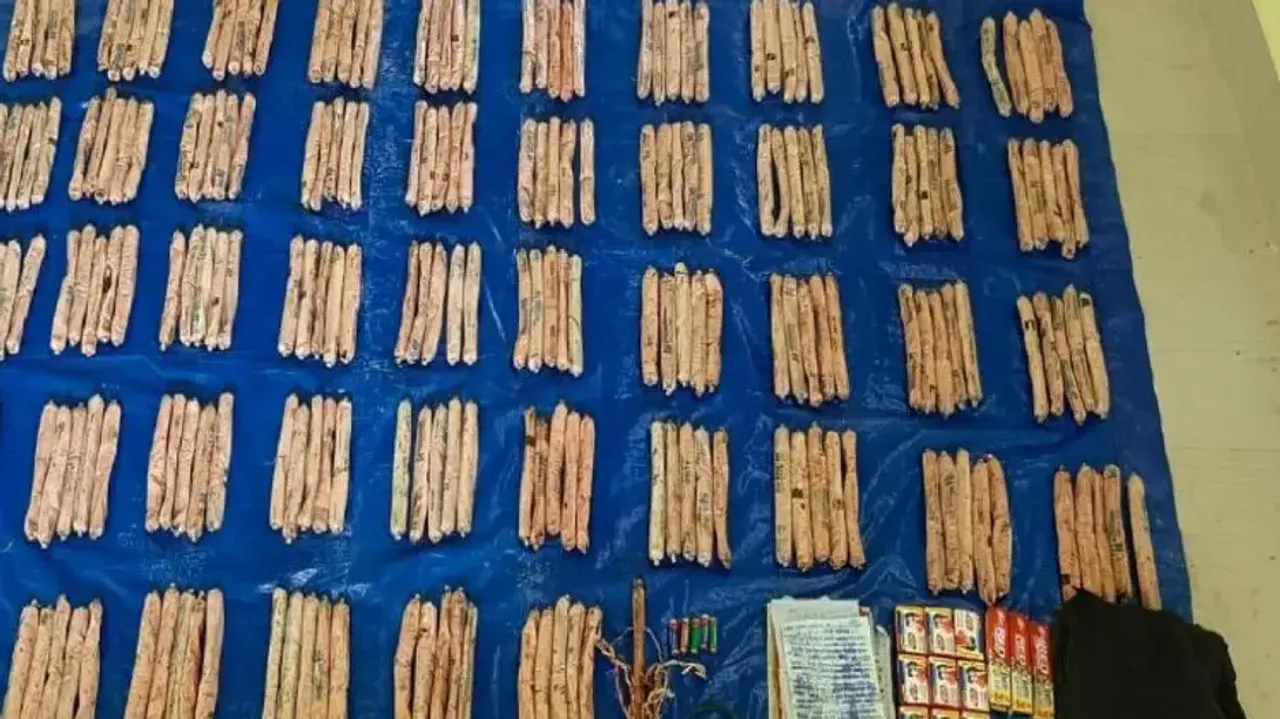 Over 200 gelatin sticks recovered from Naxal dump 