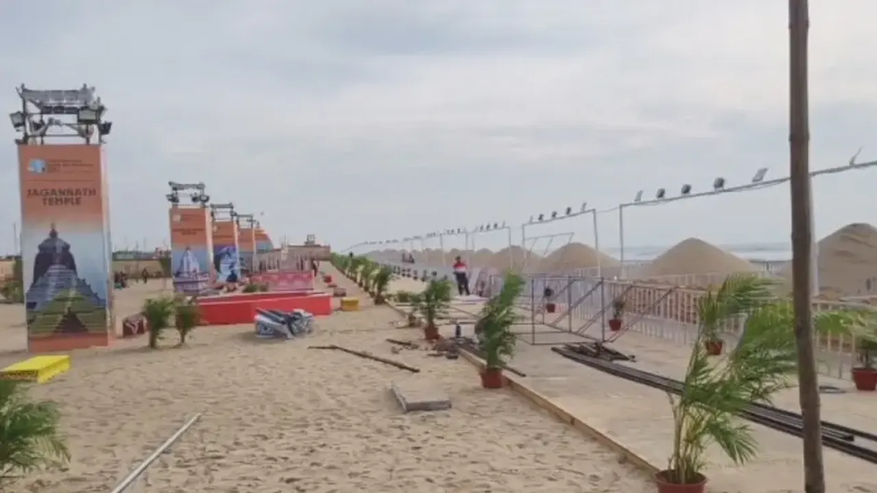 Preparations in full swing for Konark Festival & International Sand Art Festival 