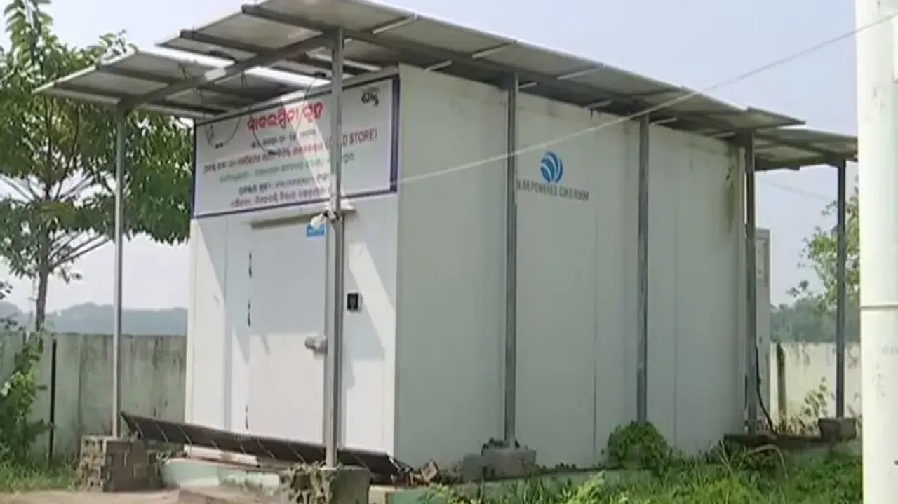 Solar cold stores lying defunct in Kendrapara