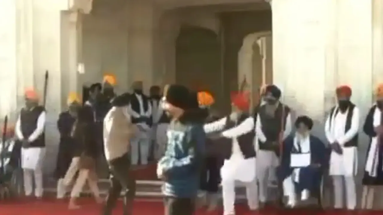 SAD President Sukhbir Singh Badal Shot at in Golden Temple, Amritsar