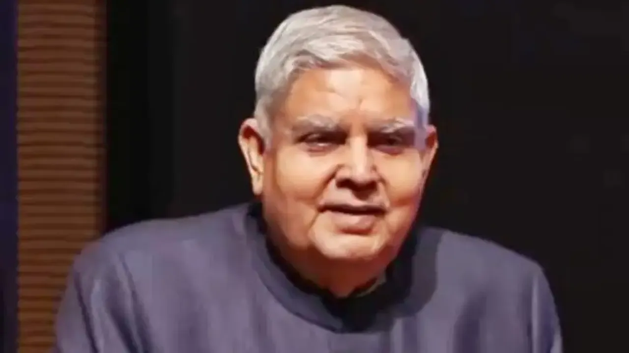 Rajya Sabha Chairman Jagdeep Dhankar