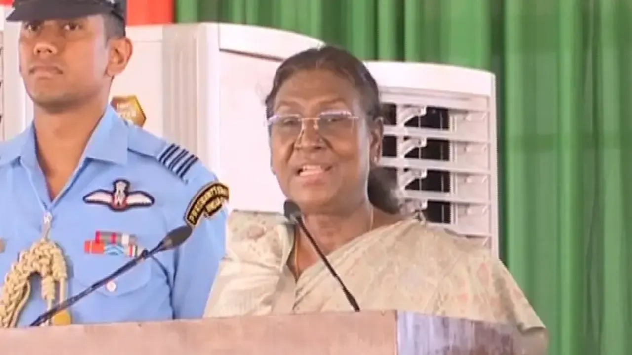 President Droupadi Murmu lays foundation stone for three new railway lines in Odisha