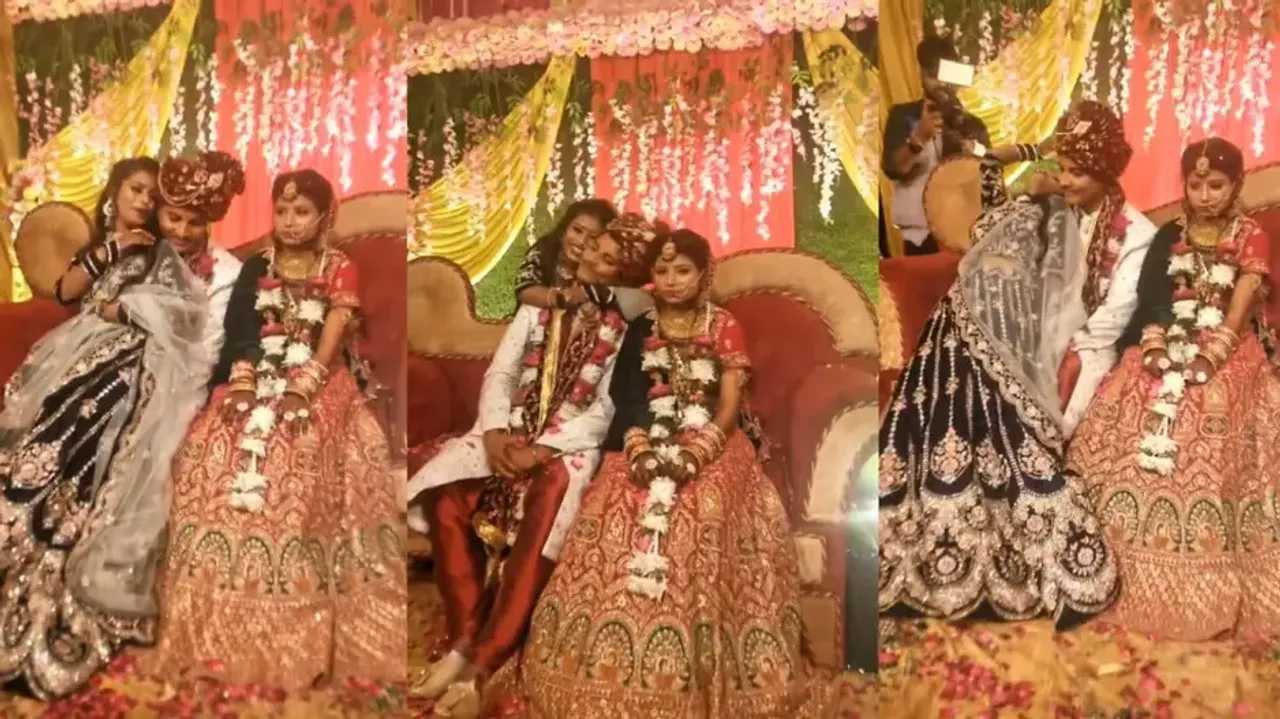 'O mere Jijaji...' Saali teases groom on wedding stage, bride's reaction is unmissable, watch