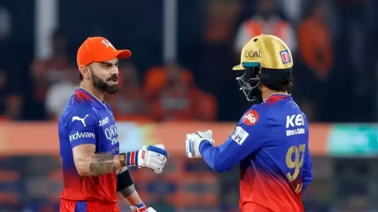 Virat Kohli and Rajat Patidar 
