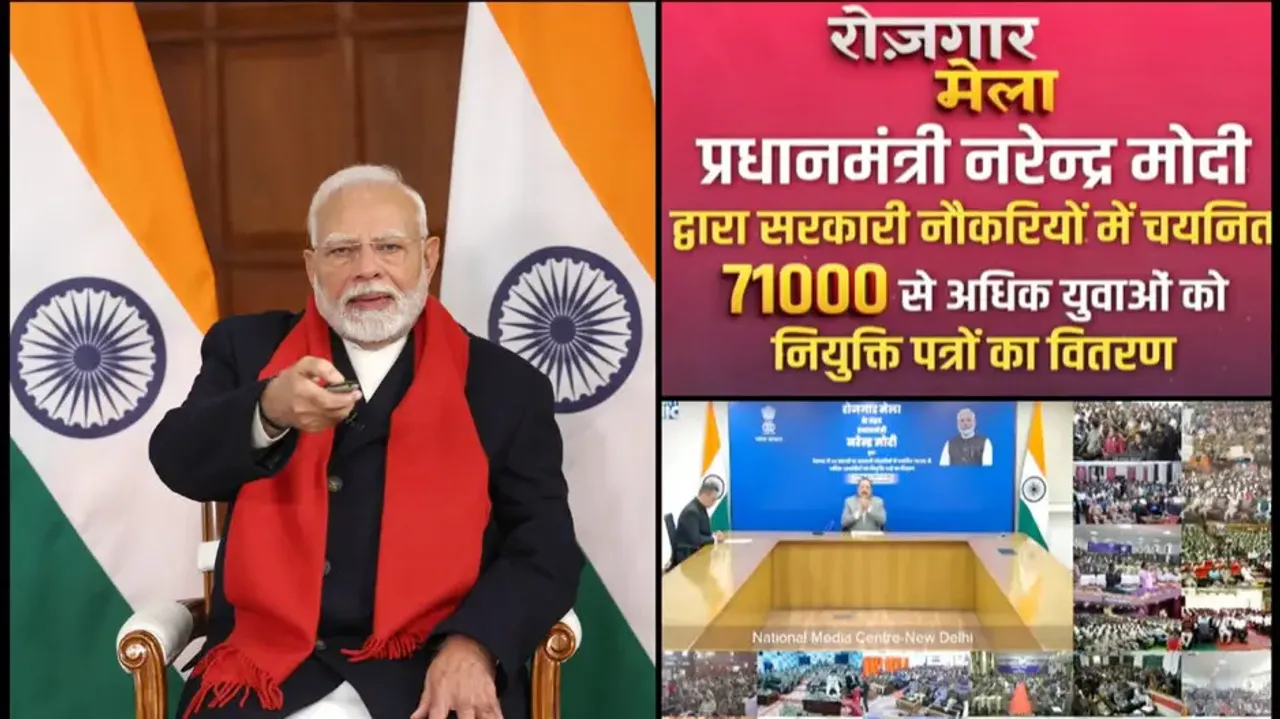 Nearly 10 lakh job letters issued under Rozgar Mela since 2022: PM Modi