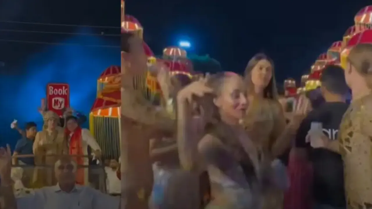 Wedding of the Millennium! Man hires 20 Russian dancers for son's baraat, watch