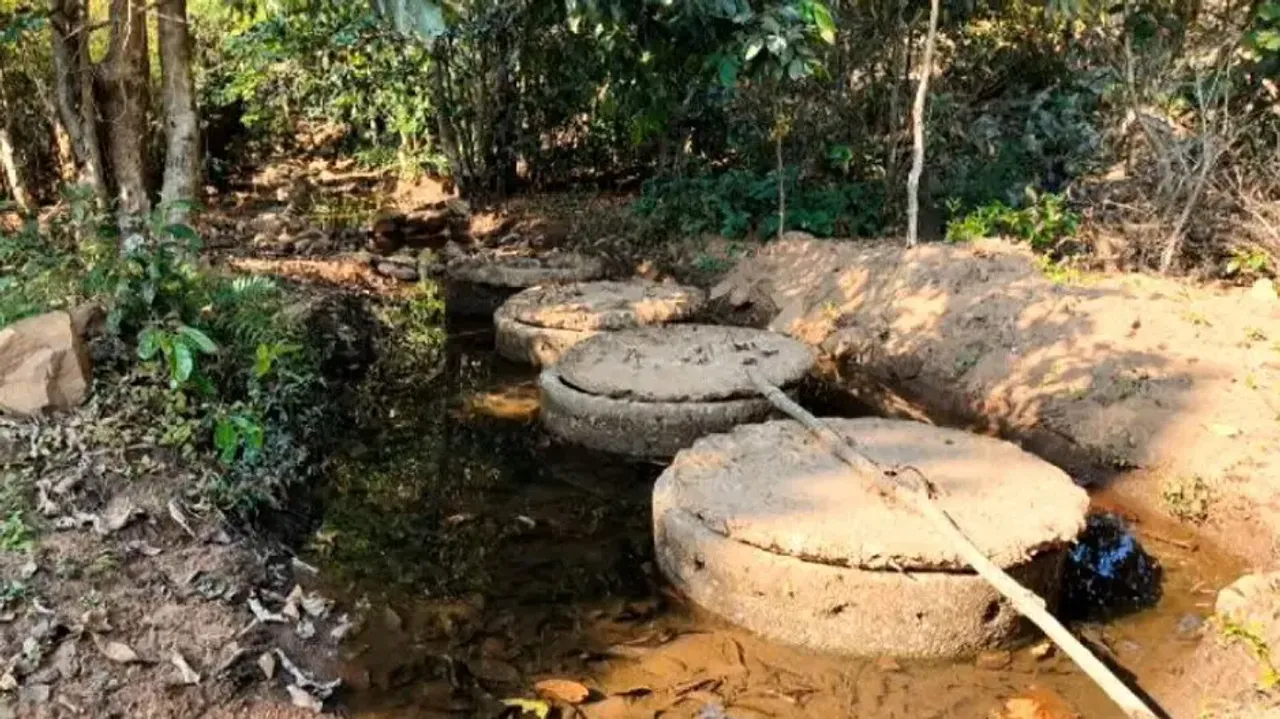 Water filtration project for Champajhar village in ruins 