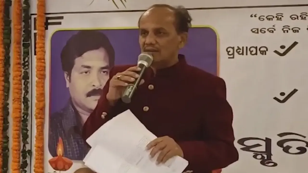 BJD leader Prabhat Biswal