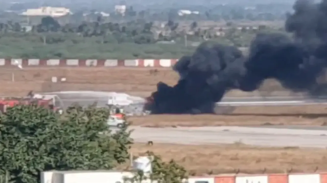 Coast Guard helicopter crash in Gujarat
