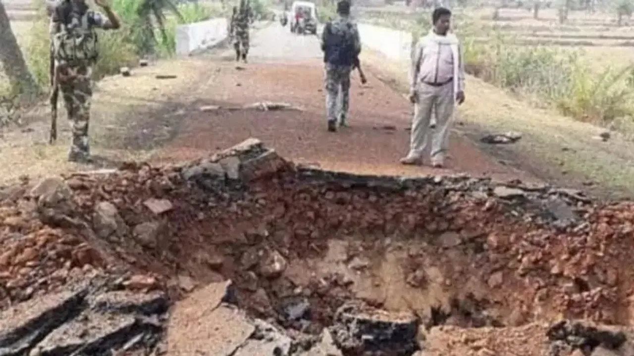 Chhattisgarh: 8 jawans of District Reserve Guards killed after Naxals blow up vehicle