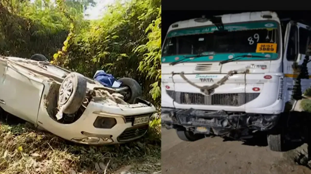 Sambalpur BJP leaders’ death: CCTV footage shows speeding Hyva behind ill-fated car