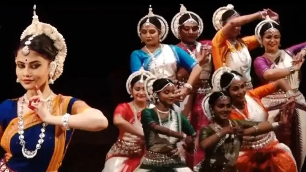 Odissi dance prepared for PBD convention
