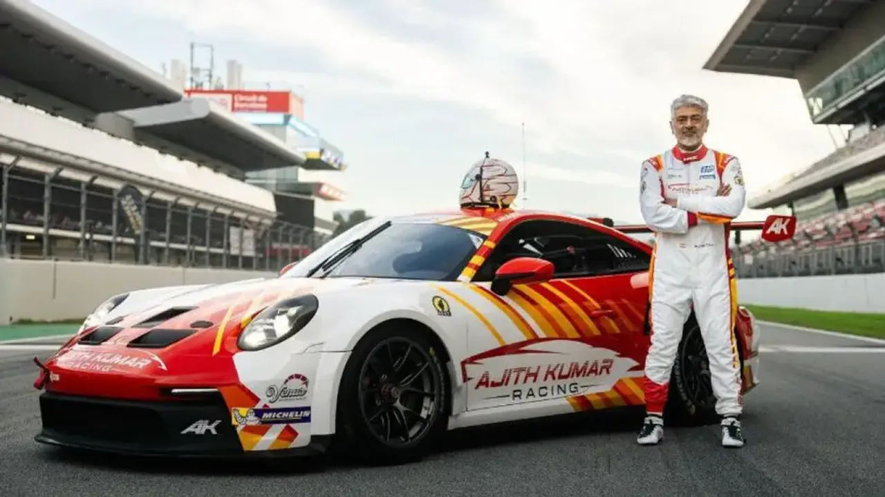 Tamil superstar Ajith Kumar’s car crashes during race in Dubai, actor safe