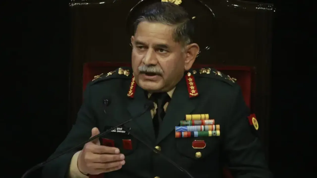 Indian army chief General Upendra Dwivedi