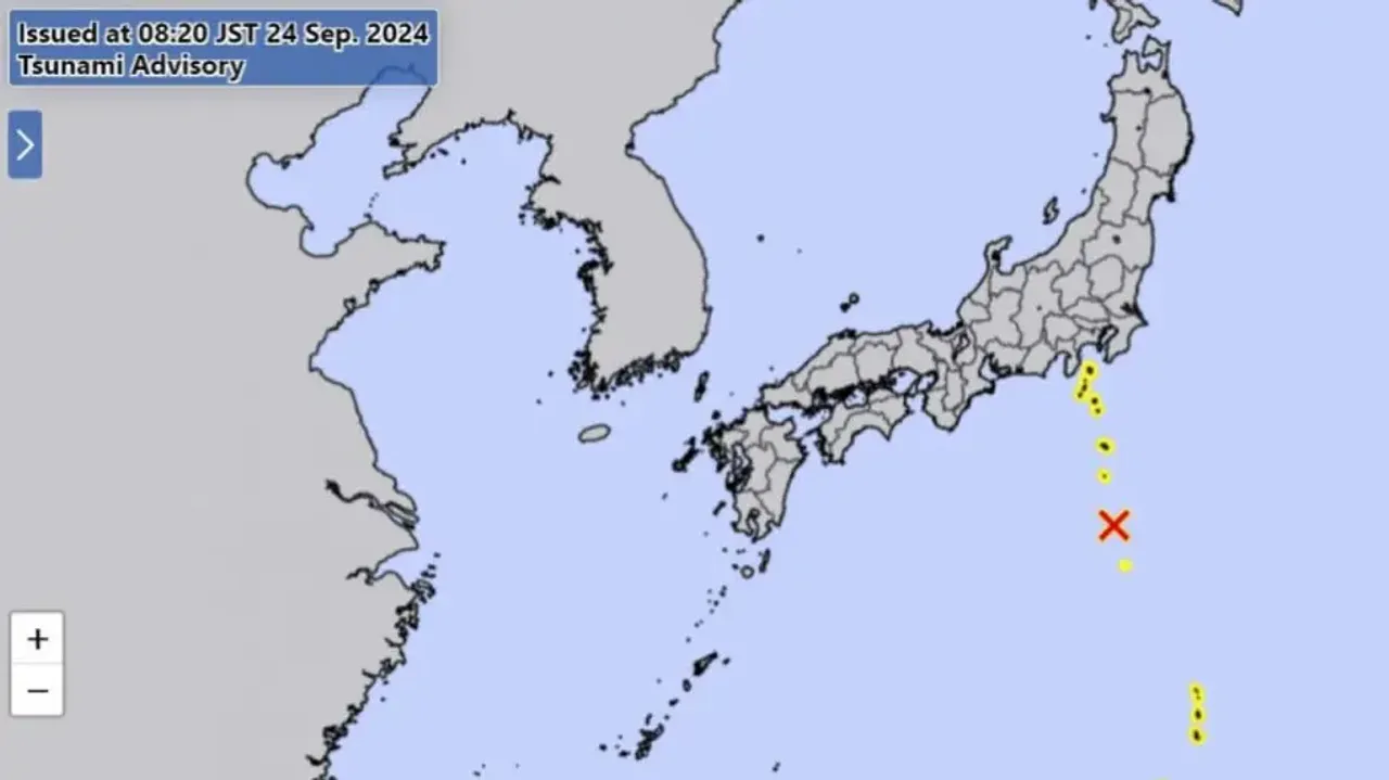 Tsunami advisory issued after 6.9-magnitude quake strikes Japan