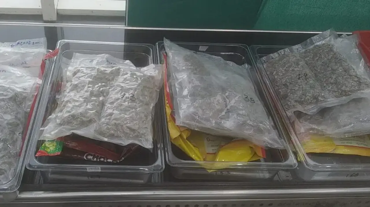Ganja Seized At Bhubaneswar Airport