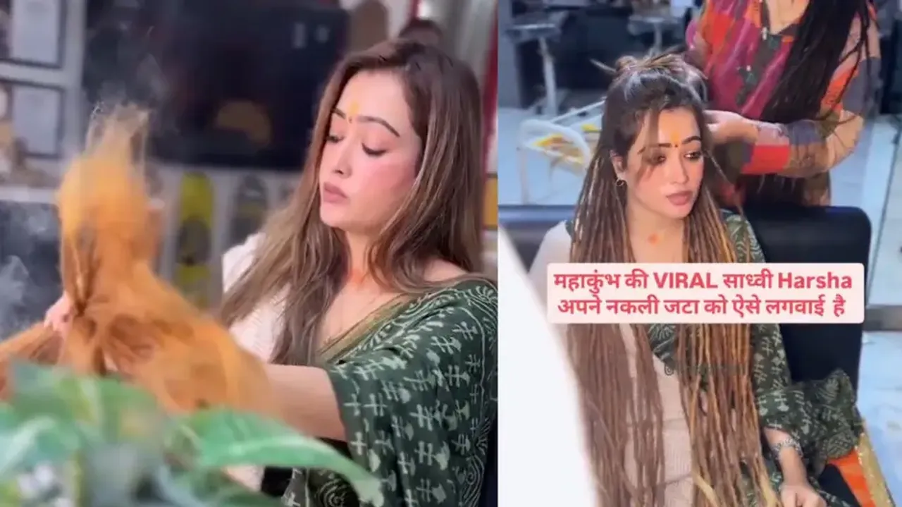 Maha Kumbh Mela: The Making of Part-time 'Sadhvi' Harsha Richhariya leaked! Watch