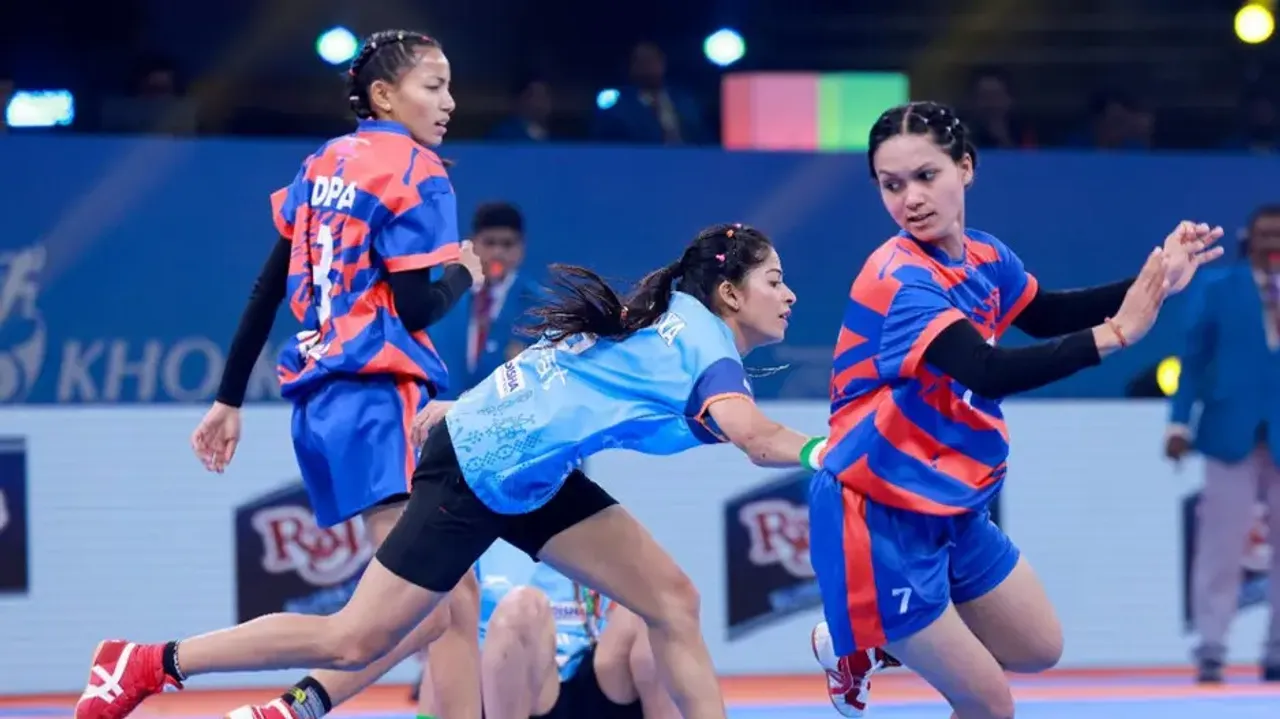 India women clinch Kho Kho World 2025 with commanding win over Nepal in final