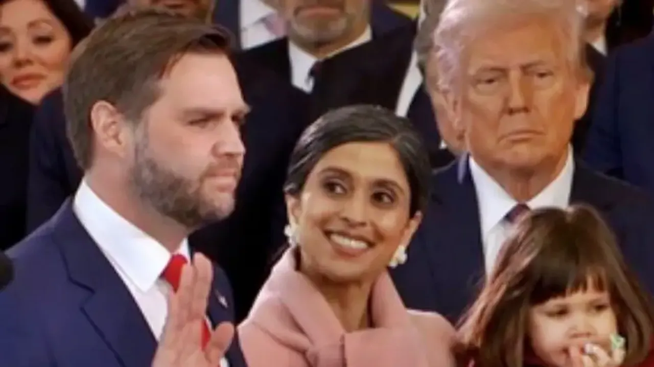 Usha Vance becomes first Indian-American Second Lady as JD Vance takes oath as US Vice President