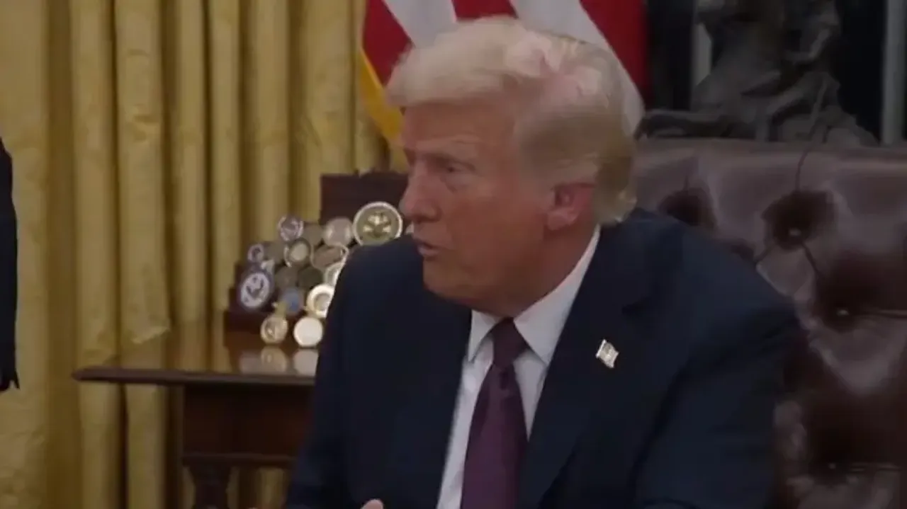 US President Donald Trump 