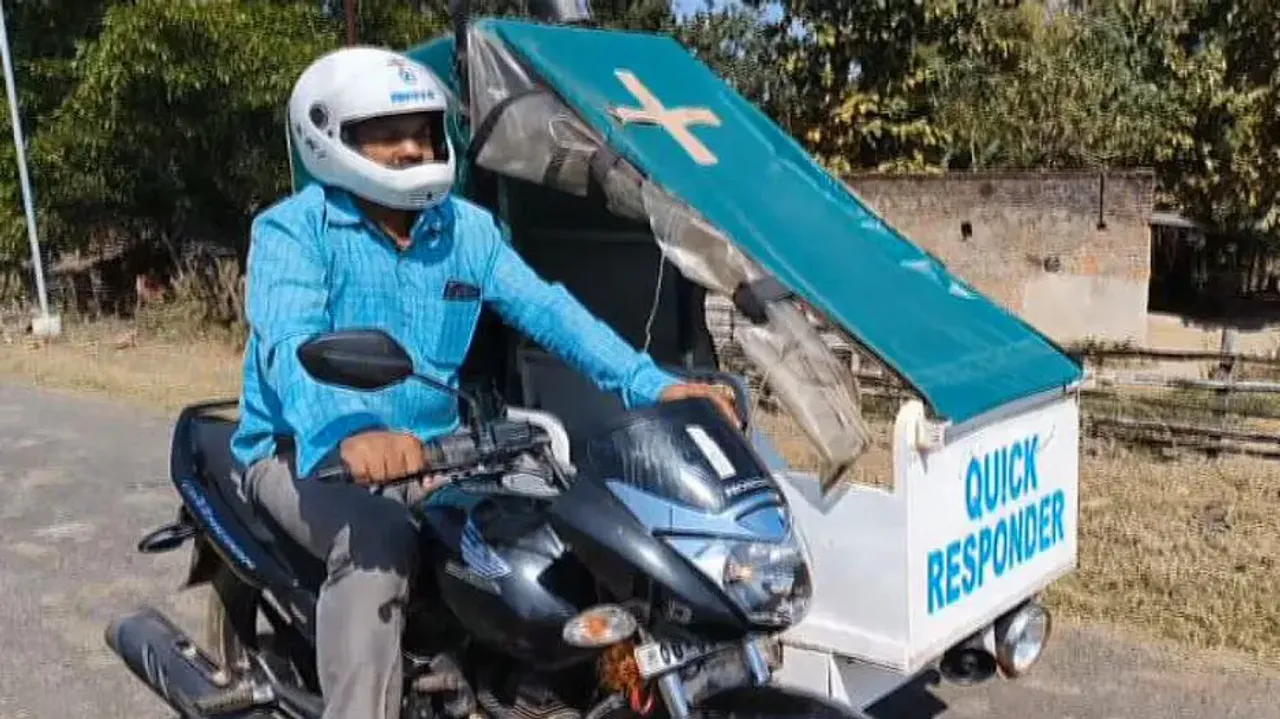 'Ambulance Man' of Odisha ferried over 3,000 patients, mostly expectant mothers, on motorcycle
