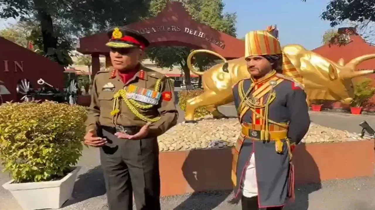 Lieutenant General Bhavanish Kumar and Lieutenant Ahaan Kumar