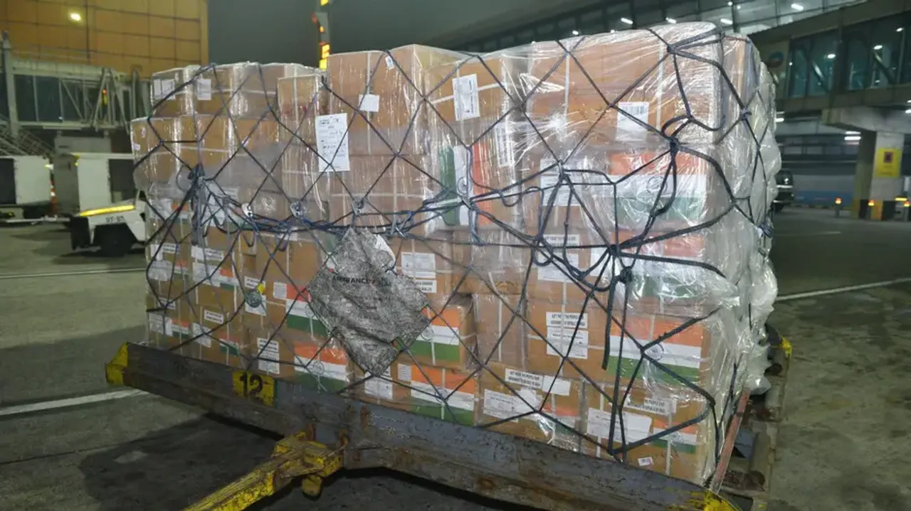 Vishwabandhu Bharat: India dispatches humanitarian aid to Kurdistan region of Iraq