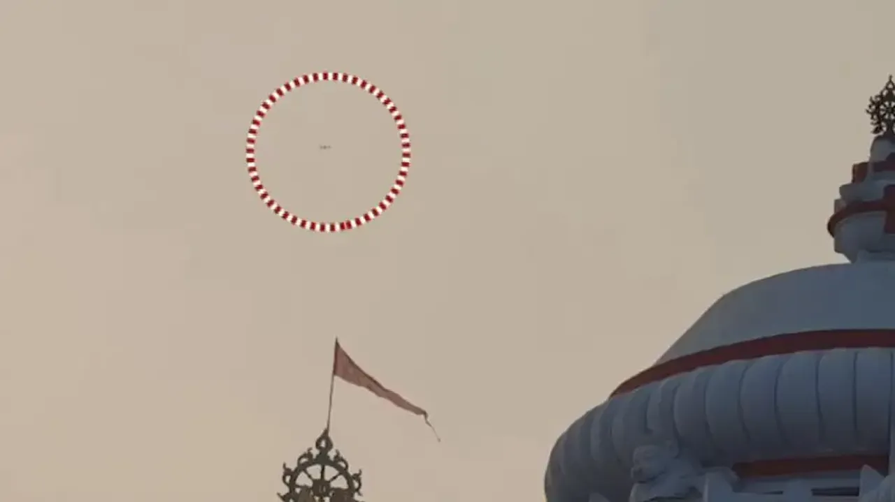 Drone spotted over Puri Jagannath temple again, spurs security concerns