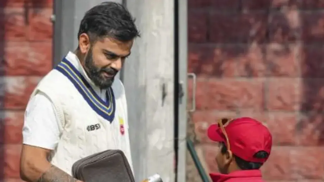 Virat Kohli with young kid