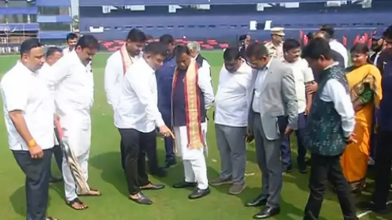 India vs England: CM Mohan Majhi visits Barabati Stadium, reviews preparedness ahead of ODI Showdown